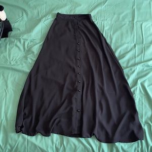 Button down skirt